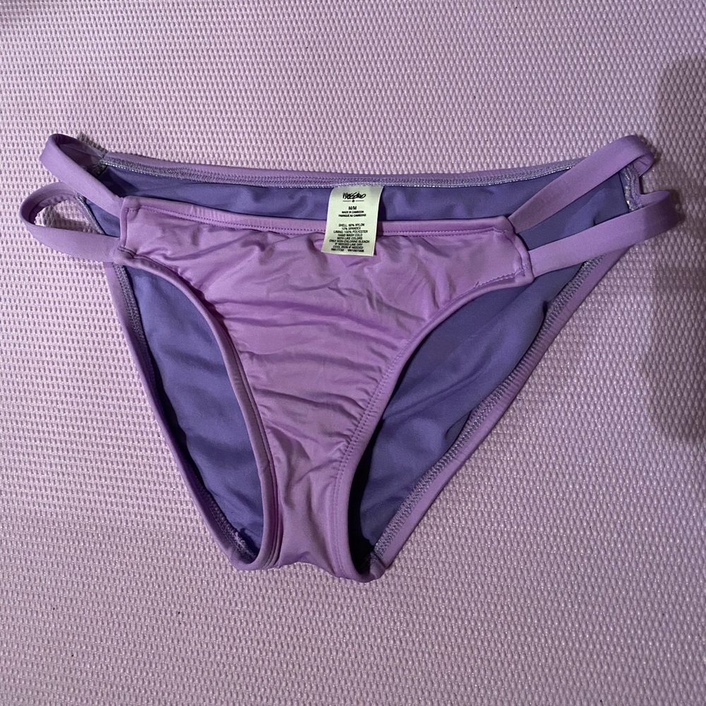 purple bikini bottom